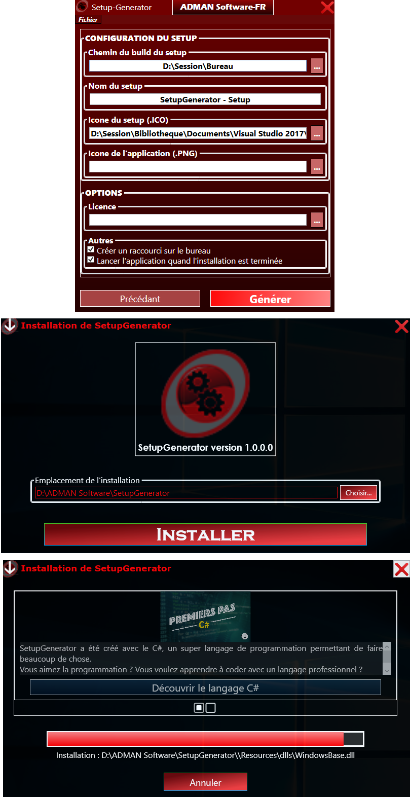 image de SetupCreator